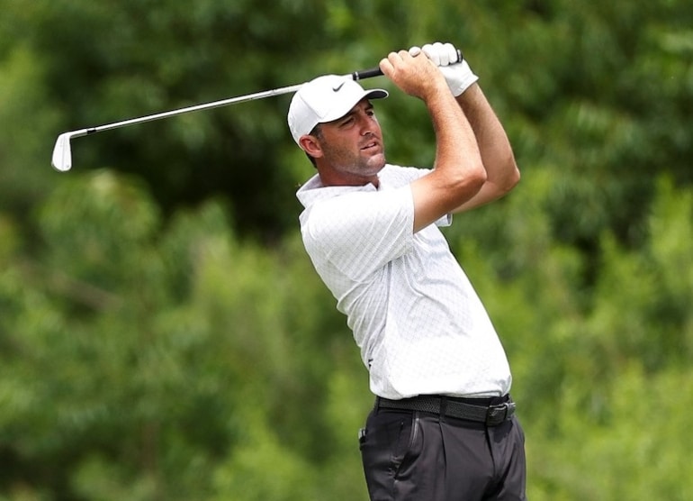 Scottie Scheffler Photo by Mike Mulholland / GETTY IMAGES NORTH AMERICA / Getty Images via AFP