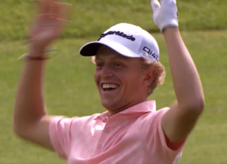 Vidéos : Un eagle, un superbe recovery... Martin Couvra fait le spectacle au Soudal Open