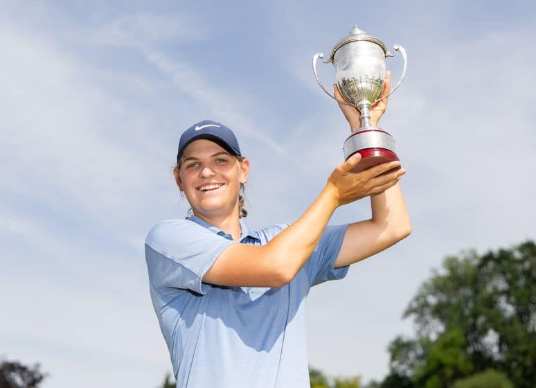 Helen Briem surclasse ses adversaires à Evian. Joli top 5 pour Lau et Kong