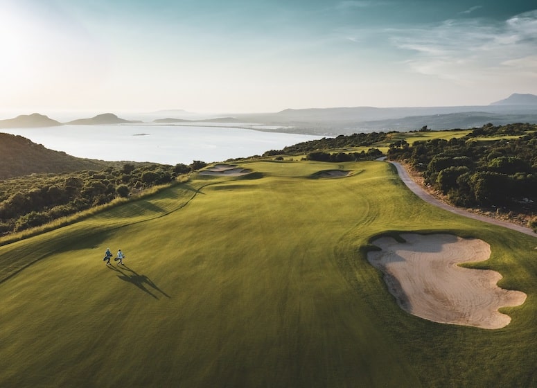 Jouer avec Colin Montgomerie et les légendes du golf en Grèce