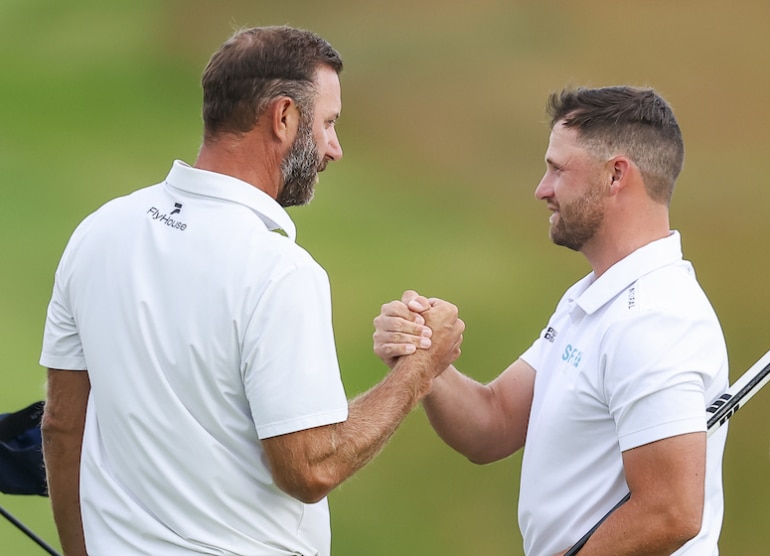 Wyndham Clark Dustin Johnson Dustin Satloff/USGA