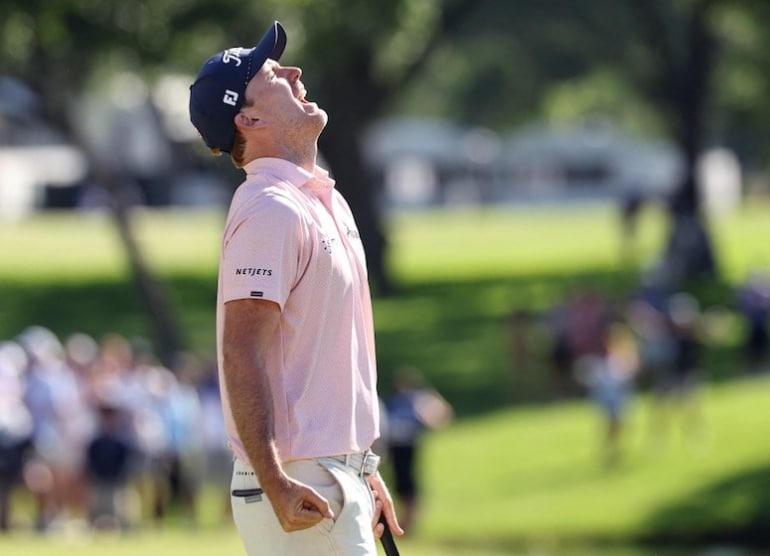 Russell Henley Photo by Stacy Revere / GETTY IMAGES NORTH AMERICA / Getty Images via AFP