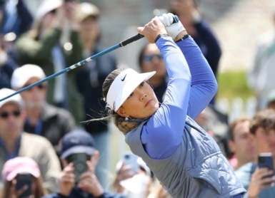 Michelle Wie West Photo by Sarah Stier / GETTY IMAGES NORTH AMERICA / Getty Images via AFP