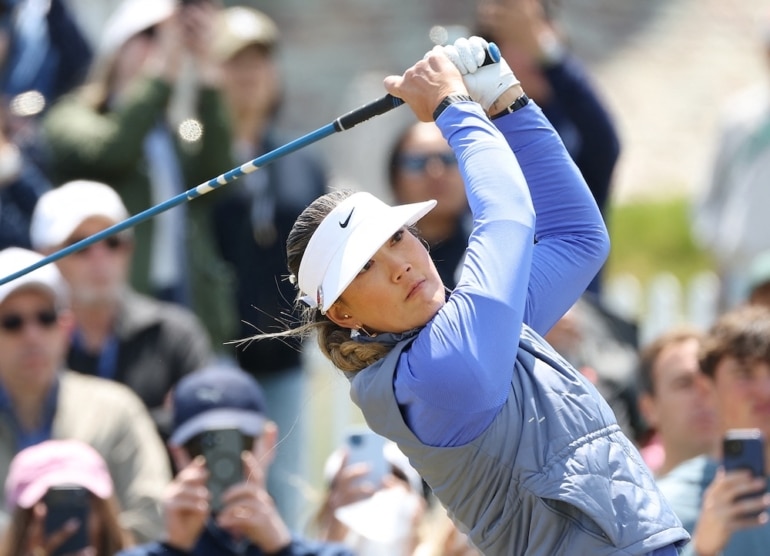 Michelle Wie West Photo by Sarah Stier / GETTY IMAGES NORTH AMERICA / Getty Images via AFP