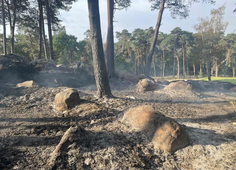＂Les pompiers ont fait un travail fantastique＂