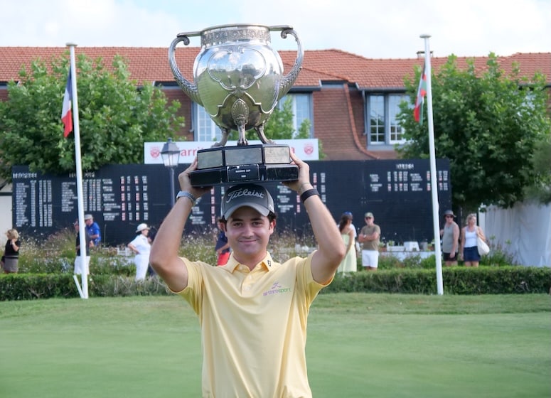 Jorge Maicas prend sa revanche à la Biarritz Cup by ARKEA. Victor Dubuisson y a cru