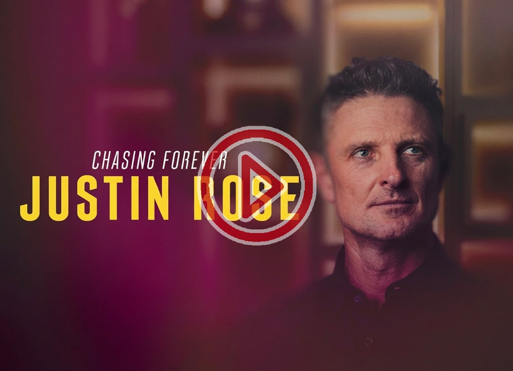 Une “quête sans fin”, le docu sur Justin Rose à voir absolument à une semaine de The Open !