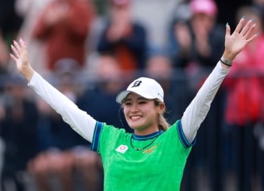 Shiho Kuwaki Photo : Morgan Harlow/R&A/R&A via Getty Images