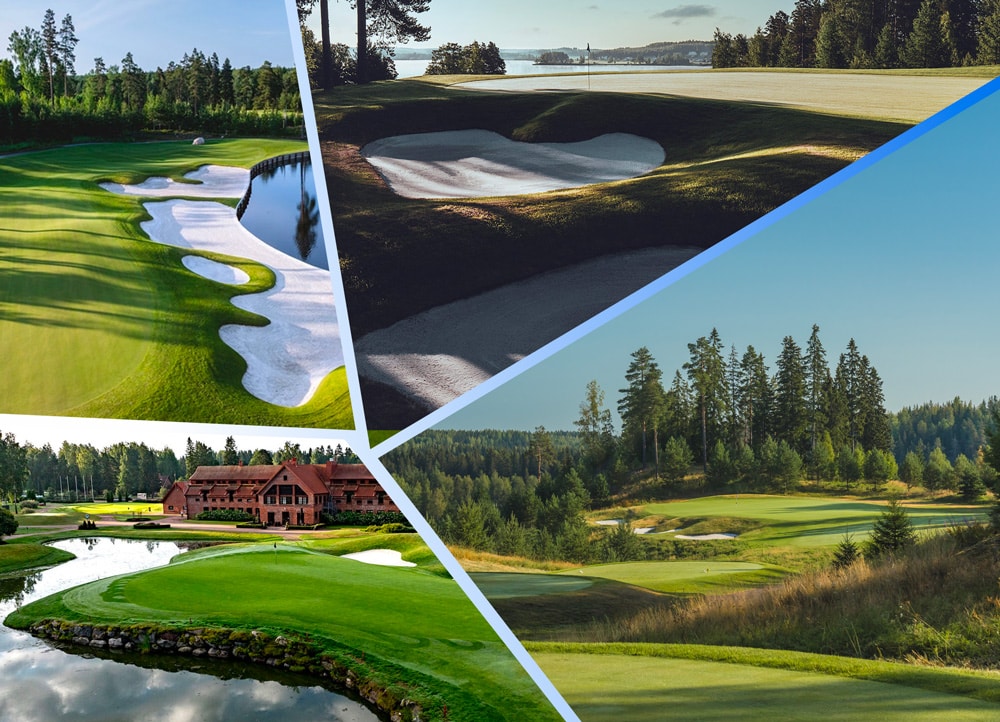 Les cinq parcours de golf finlandais incontournables !