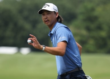 Min Woo Lee Photo by Jonathan Bachman / GETTY IMAGES NORTH AMERICA / Getty Images via AFP