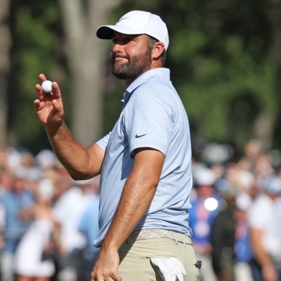 Scottie Scheffler Photo by ANDY LYONS / GETTY IMAGES NORTH AMERICA / Getty Images via AFP