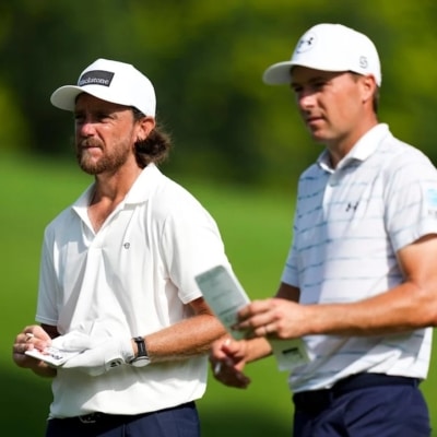 spieth fleetwood Photo by Ben Jared/PGA TOUR via Getty Images