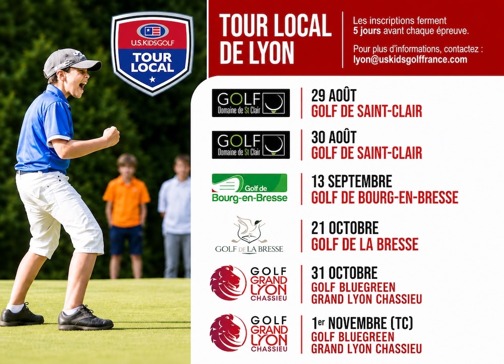 US Kids Lyon, le programme du Local Tour rhodanien pour la rentrée