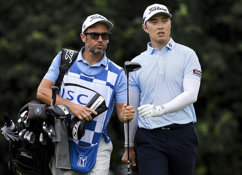 Relation caddie-joueur : vivez de l’intérieur une partie d’entraînement entre Jeong weon Ko et Arnaud Garrigues