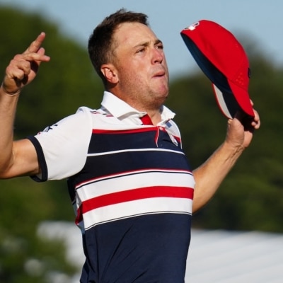 Justin Thomas of Team United States Ryder Cup (Photo by Mike Stobe / GETTY IMAGES NORTH AMERICA / Getty Images via AFP