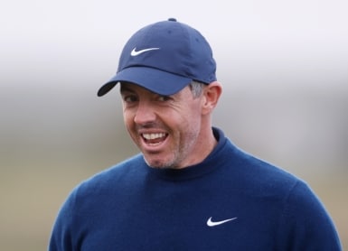Rory McIlroy Photo by Warren Little/Getty Images) (Photo by Warren Little / GETTY IMAGES EUROPE / Getty Images via AFP
