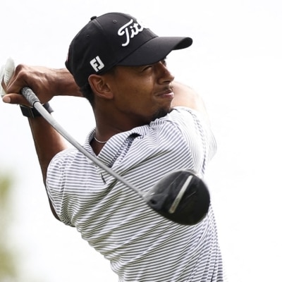Amateur Rudy Sautron Photo by James Gilbert / Getty Images South America / Getty Images via AFP