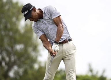 Amateur Rudy Sautron Photo by James Gilbert / Getty Images South America / Getty Images via AFP