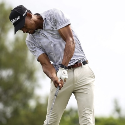 Amateur Rudy Sautron Photo by James Gilbert / Getty Images South America / Getty Images via AFP